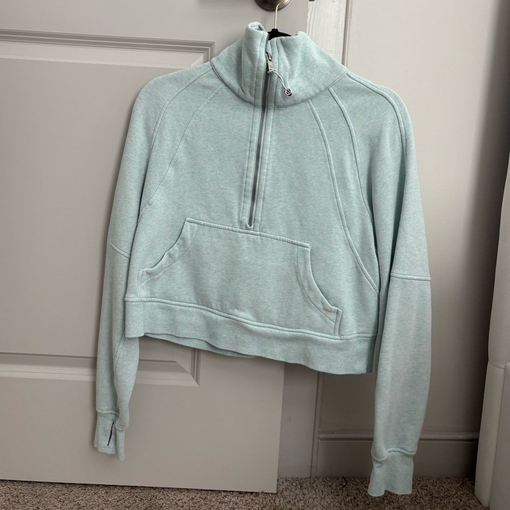 Women's Heathered blue lulu scuba